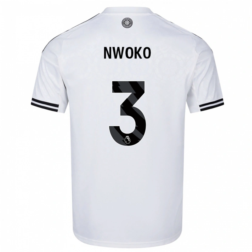 Danxen Kinder Chibuzo Nwoko #3 Weiß Schwarz Heimtrikot Trikot 2025/26 T-Shirt Schweiz