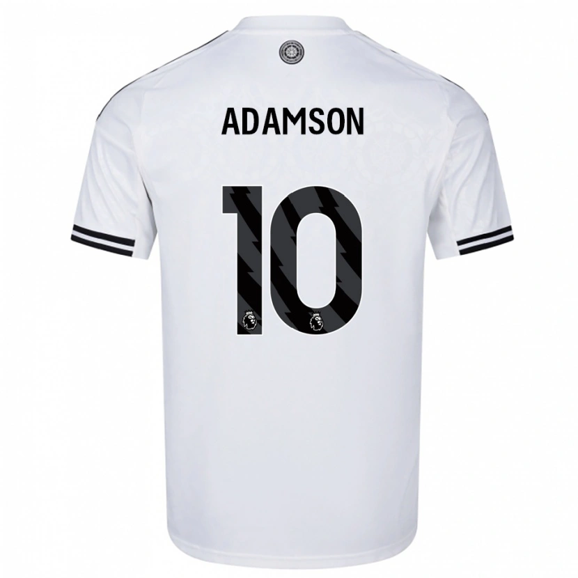 Danxen Kinder Sasha Adamson #10 Weiß Schwarz Heimtrikot Trikot 2025/26 T-Shirt Schweiz