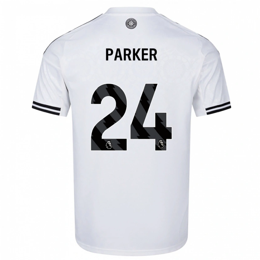 Danxen Kinder Beau Parker #24 Weiß Schwarz Heimtrikot Trikot 2025/26 T-Shirt Schweiz