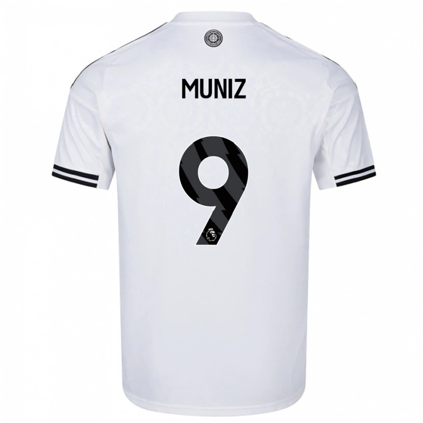 Danxen Kinder Rodrigo Muniz #9 Weiß Schwarz Heimtrikot Trikot 2025/26 T-Shirt Schweiz