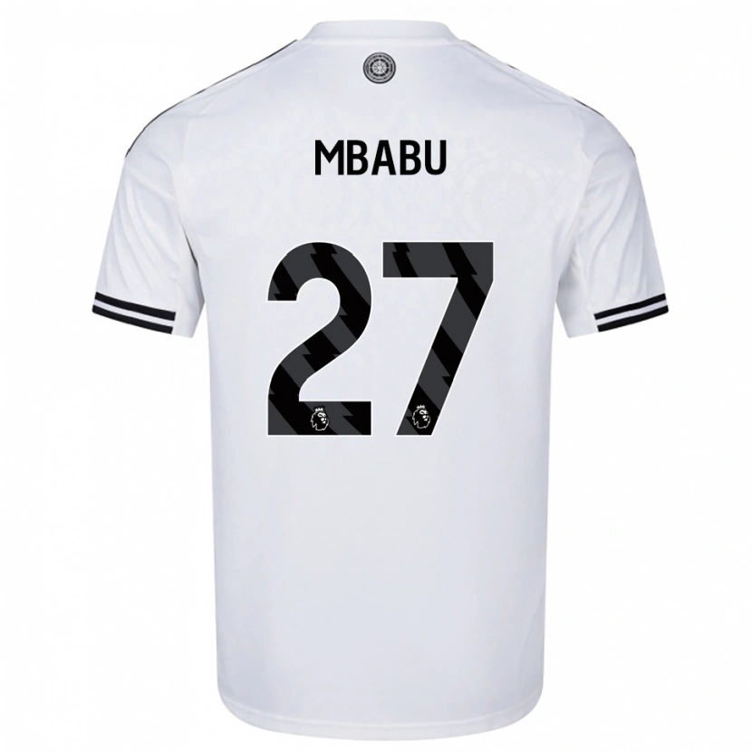 Danxen Kinder Kevin Mbabu #27 Weiß Schwarz Heimtrikot Trikot 2025/26 T-Shirt Schweiz