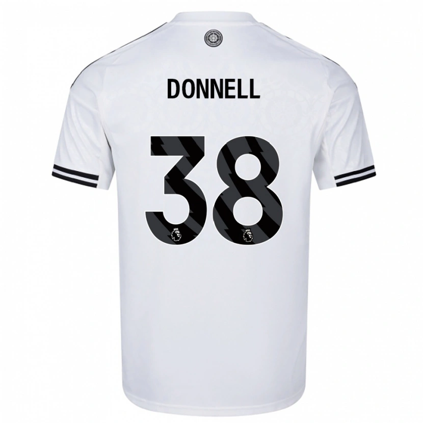 Danxen Kinder Chris Donnell #38 Weiß Schwarz Heimtrikot Trikot 2025/26 T-Shirt Schweiz