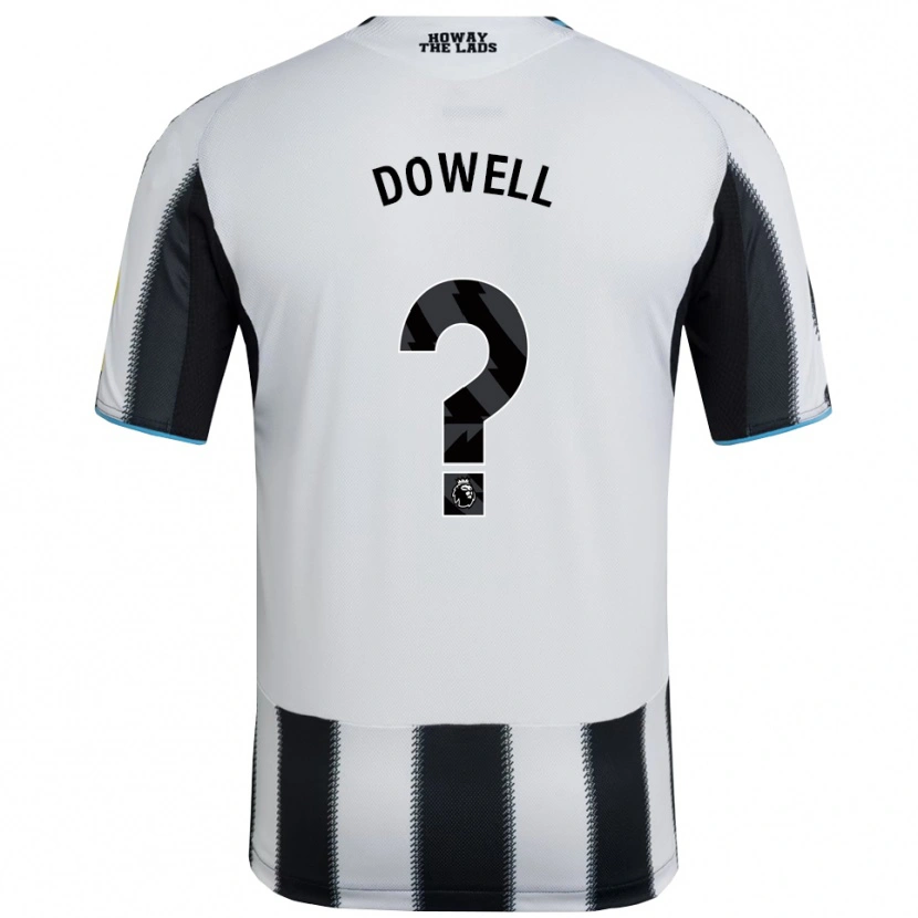Danxen Kinder Roman Dowell #0 Schwarz Weiß Heimtrikot Trikot 2025/26 T-Shirt Schweiz