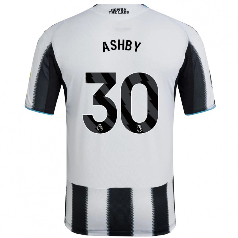 Danxen Kinder Harrison Ashby #30 Schwarz Weiß Heimtrikot Trikot 2025/26 T-Shirt Schweiz