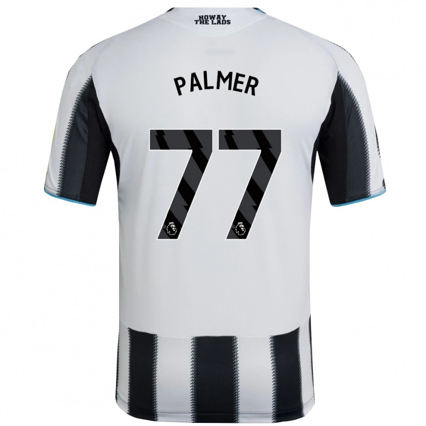 Danxen Kinder Darren Palmer #77 Schwarz Weiß Heimtrikot Trikot 2025/26 T-Shirt Schweiz