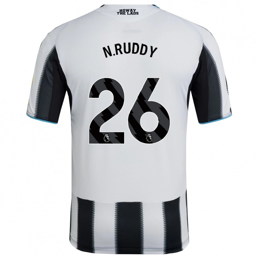 Danxen Kinder John Ruddy #26 Schwarz Weiß Heimtrikot Trikot 2025/26 T-Shirt Schweiz