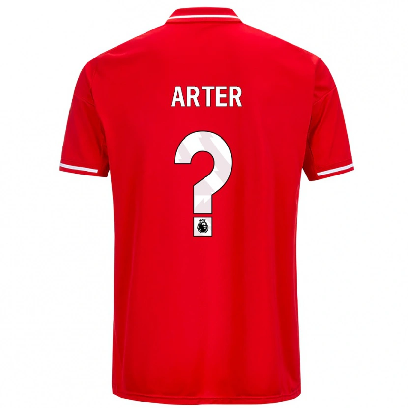 Danxen Kinder Harry Arter #0 Rot Weiß Heimtrikot Trikot 2025/26 T-Shirt Schweiz