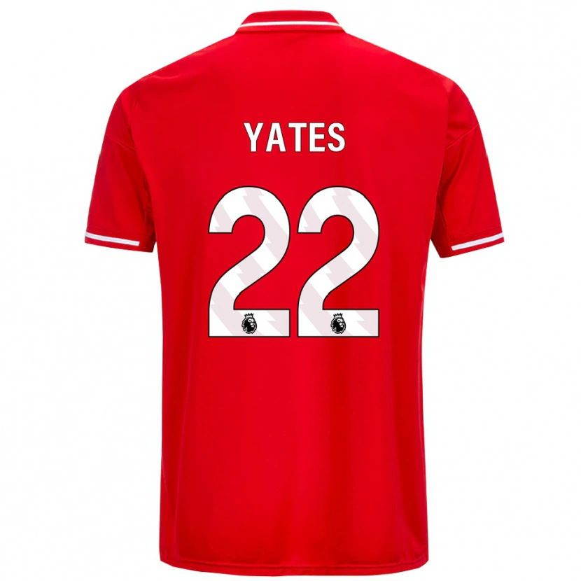 Danxen Kinder Ryan Yates #22 Rot Weiß Heimtrikot Trikot 2025/26 T-Shirt Schweiz