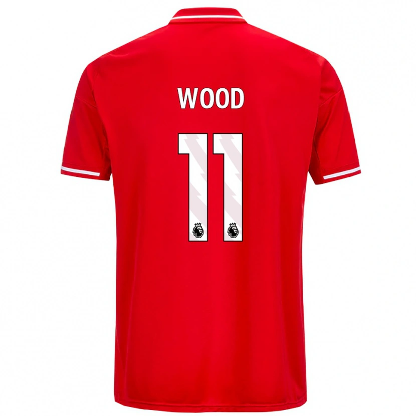 Danxen Kinder Chris Wood #11 Rot Weiß Heimtrikot Trikot 2025/26 T-Shirt Schweiz