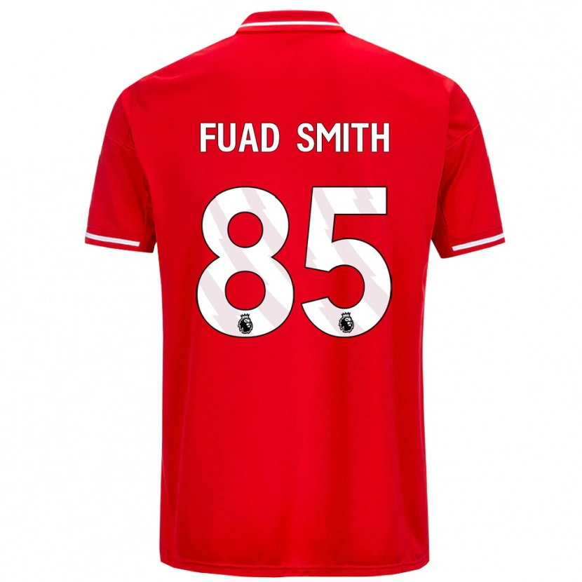 Danxen Kinder Fuad Smith #85 Rot Weiß Heimtrikot Trikot 2025/26 T-Shirt Schweiz
