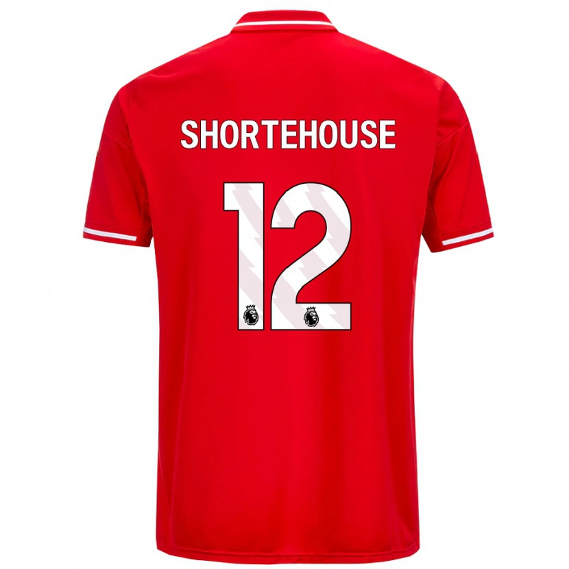 Danxen Kinder Michael Shortehouse #12 Rot Weiß Heimtrikot Trikot 2025/26 T-Shirt Schweiz