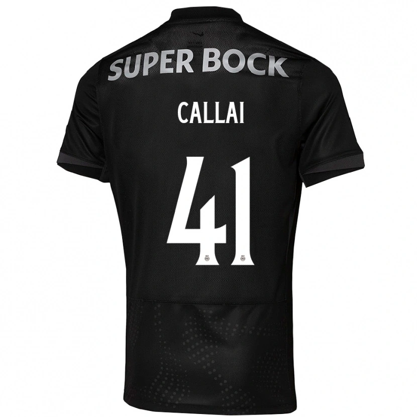 Danxen Kinder Diego Callai #41 Schwarz Weiß Auswärtstrikot Trikot 2025/26 T-Shirt Schweiz