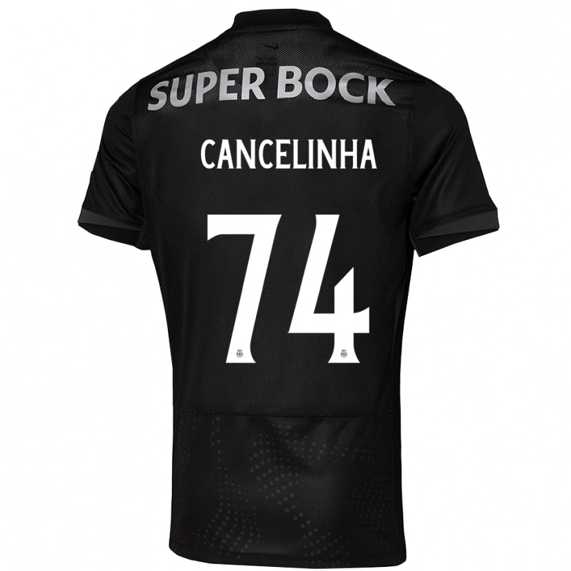 Danxen Kinder Érica Cancelinha #74 Schwarz Weiß Auswärtstrikot Trikot 2025/26 T-Shirt Schweiz
