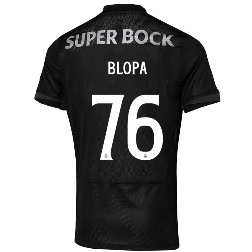 Danxen Kinder Salvador Blopa #76 Schwarz Weiß Auswärtstrikot Trikot 2025/26 T-Shirt Schweiz