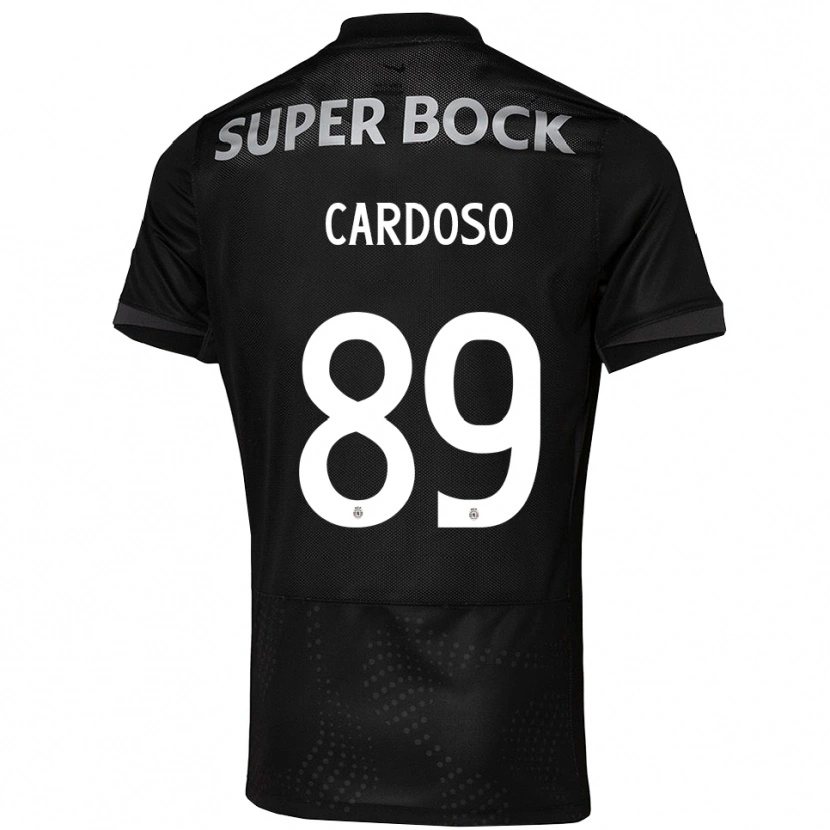 Danxen Kinder Nilton Cardoso #89 Schwarz Weiß Auswärtstrikot Trikot 2025/26 T-Shirt Schweiz