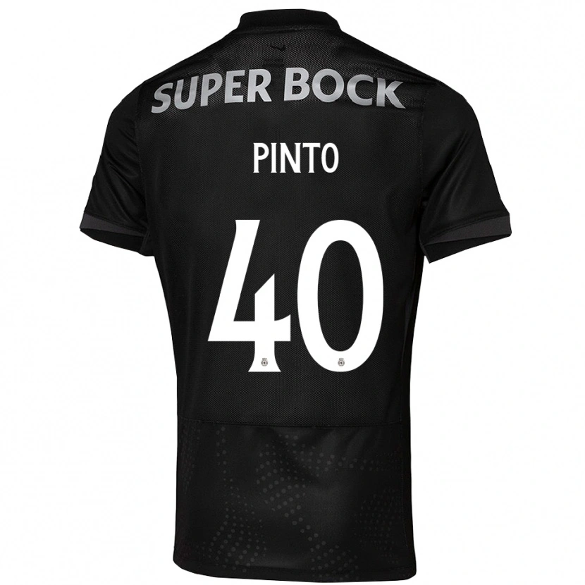 Danxen Kinder Rita Pinto De Almeida #40 Schwarz Weiß Auswärtstrikot Trikot 2025/26 T-Shirt Schweiz
