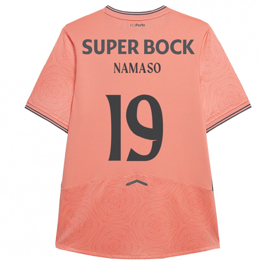 Danxen Kinder Danny Namaso #19 Rosa Marineblau Auswärtstrikot Trikot 2025/26 T-Shirt Schweiz