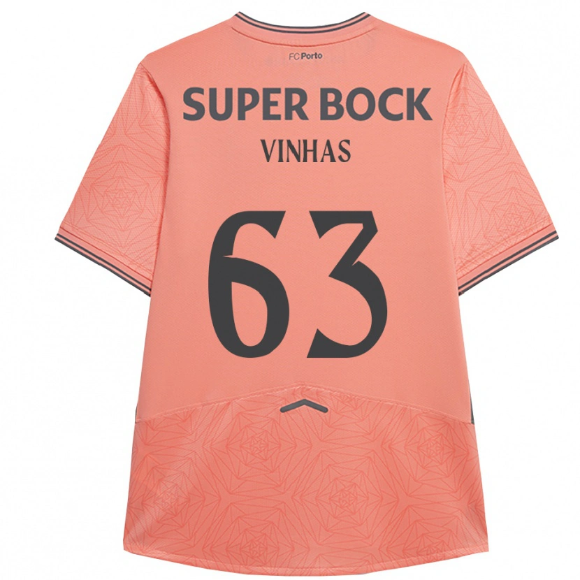 Danxen Kinder David Vinhas #63 Rosa Marineblau Auswärtstrikot Trikot 2025/26 T-Shirt Schweiz