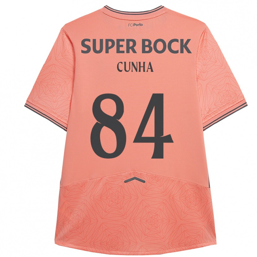 Danxen Kinder Martim Cunha #84 Rosa Marineblau Auswärtstrikot Trikot 2025/26 T-Shirt Schweiz
