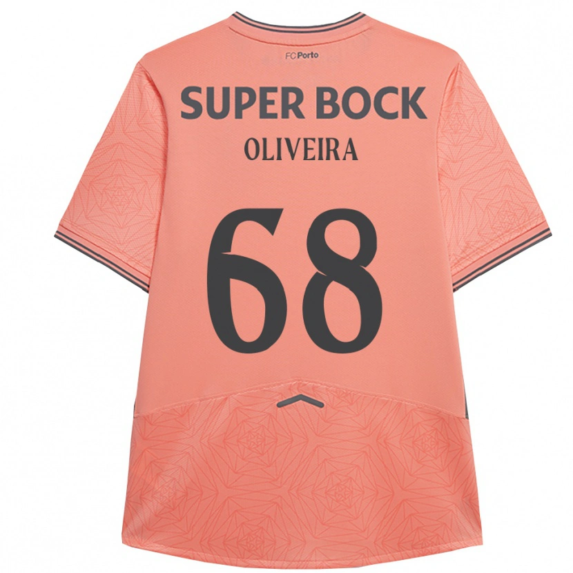 Danxen Kinder André Oliveira #68 Rosa Marineblau Auswärtstrikot Trikot 2025/26 T-Shirt Schweiz
