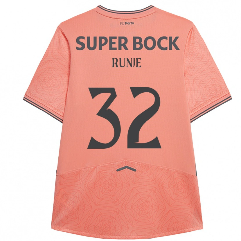 Danxen Kinder Roko Runje #32 Rosa Marineblau Auswärtstrikot Trikot 2025/26 T-Shirt Schweiz