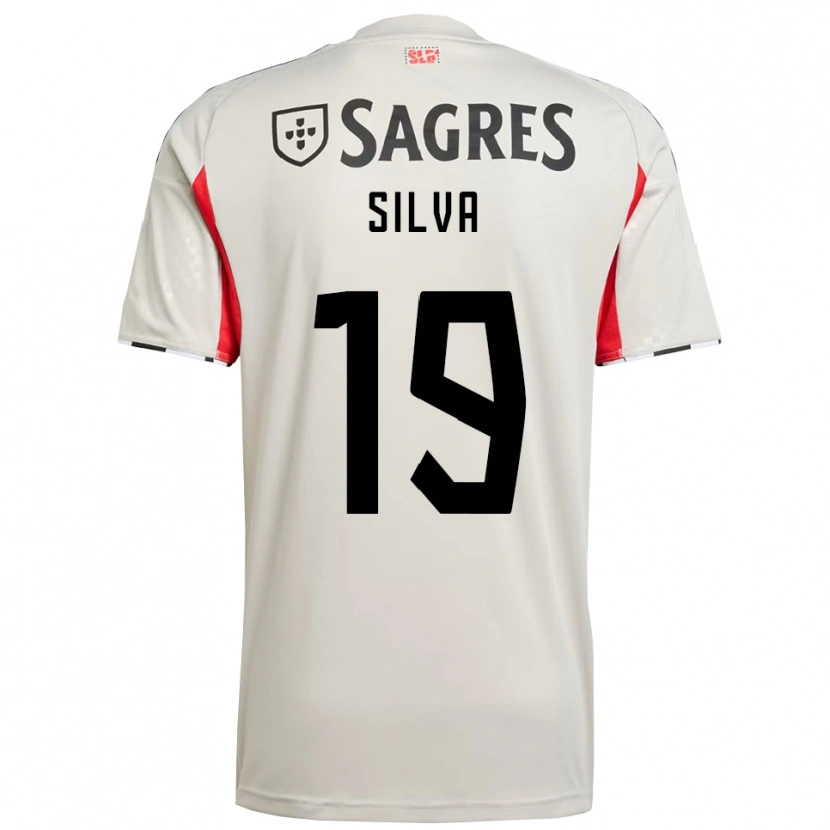 Danxen Kinder Francisco Silva #19 Creme Weiß Rot Auswärtstrikot Trikot 2025/26 T-Shirt Schweiz