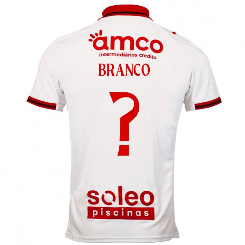 Danxen Kinder António Branco #0 Weiß Rot Auswärtstrikot Trikot 2025/26 T-Shirt Schweiz