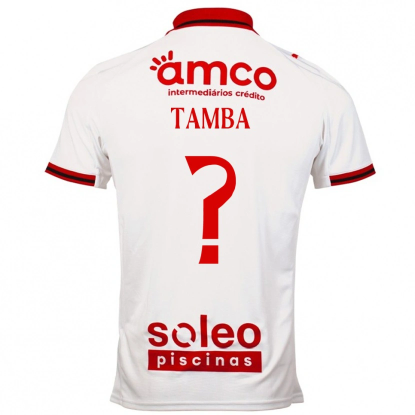 Danxen Kinder Fabrice Tamba #0 Weiß Rot Auswärtstrikot Trikot 2025/26 T-Shirt Schweiz