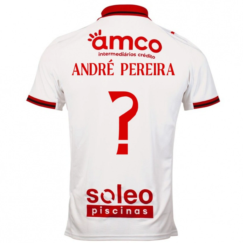Danxen Kinder João André Pereira #0 Weiß Rot Auswärtstrikot Trikot 2025/26 T-Shirt Schweiz