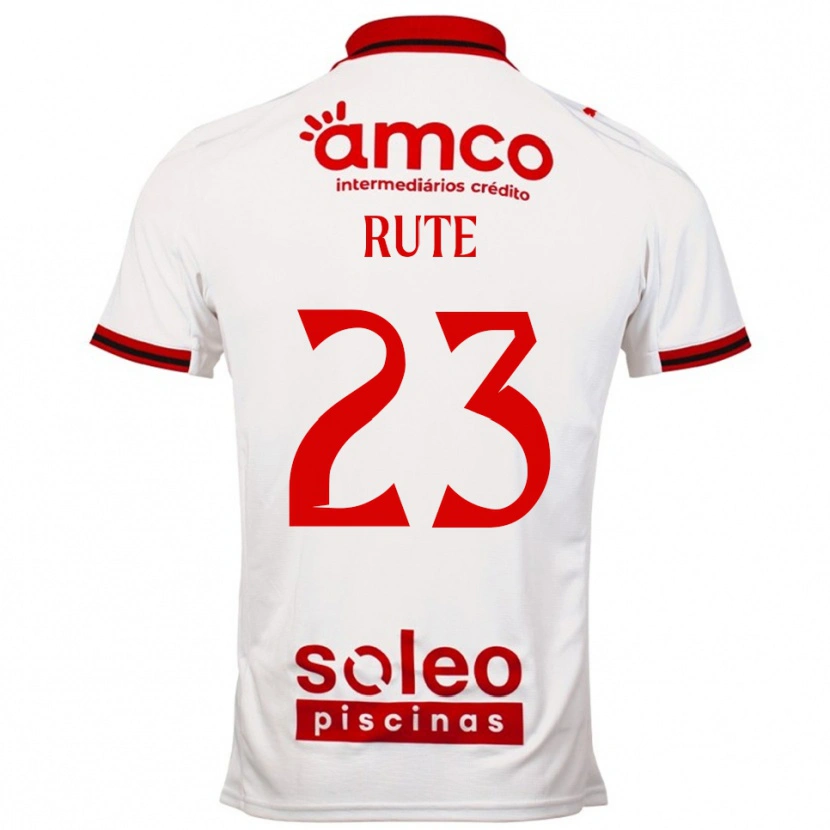 Danxen Kinder Ana Rute #23 Weiß Rot Auswärtstrikot Trikot 2025/26 T-Shirt Schweiz