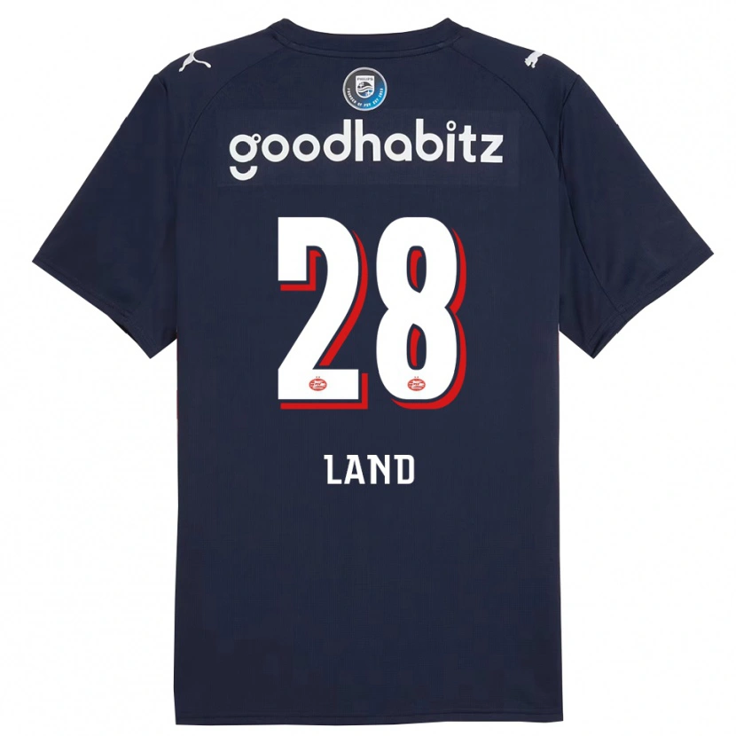 Danxen Kinder Tygo Land #28 Marine Weiß Auswärtstrikot Trikot 2025/26 T-Shirt Schweiz