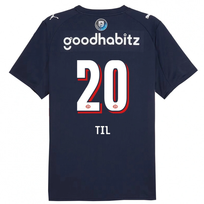 Danxen Kinder Guus Til #20 Marine Weiß Auswärtstrikot Trikot 2025/26 T-Shirt Schweiz