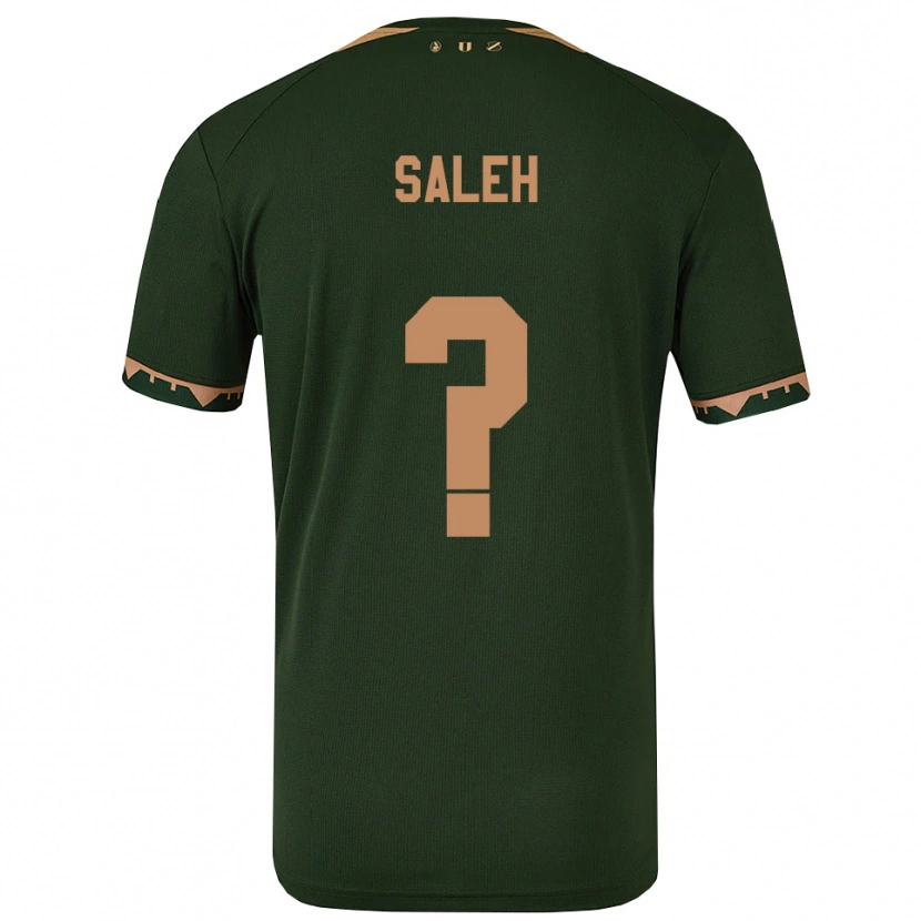 Danxen Kinder Amir Saleh #0 Grün Gold Auswärtstrikot Trikot 2025/26 T-Shirt Schweiz