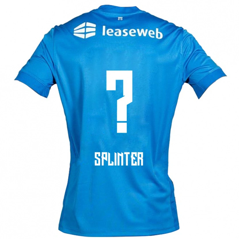 Danxen Kinder Ilias Splinter #0 Blau Weiß Auswärtstrikot Trikot 2025/26 T-Shirt Schweiz