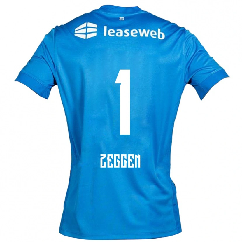 Danxen Kinder Kiyani Zeggen #1 Blau Weiß Auswärtstrikot Trikot 2025/26 T-Shirt Schweiz