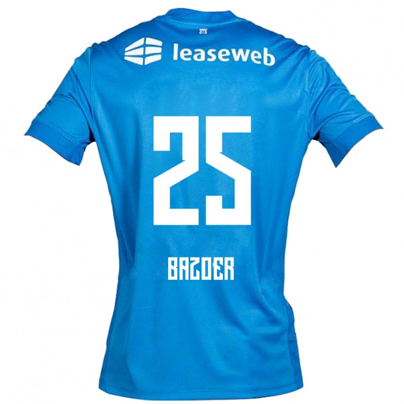 Danxen Kinder Riechedly Bazoer #25 Blau Weiß Auswärtstrikot Trikot 2025/26 T-Shirt Schweiz