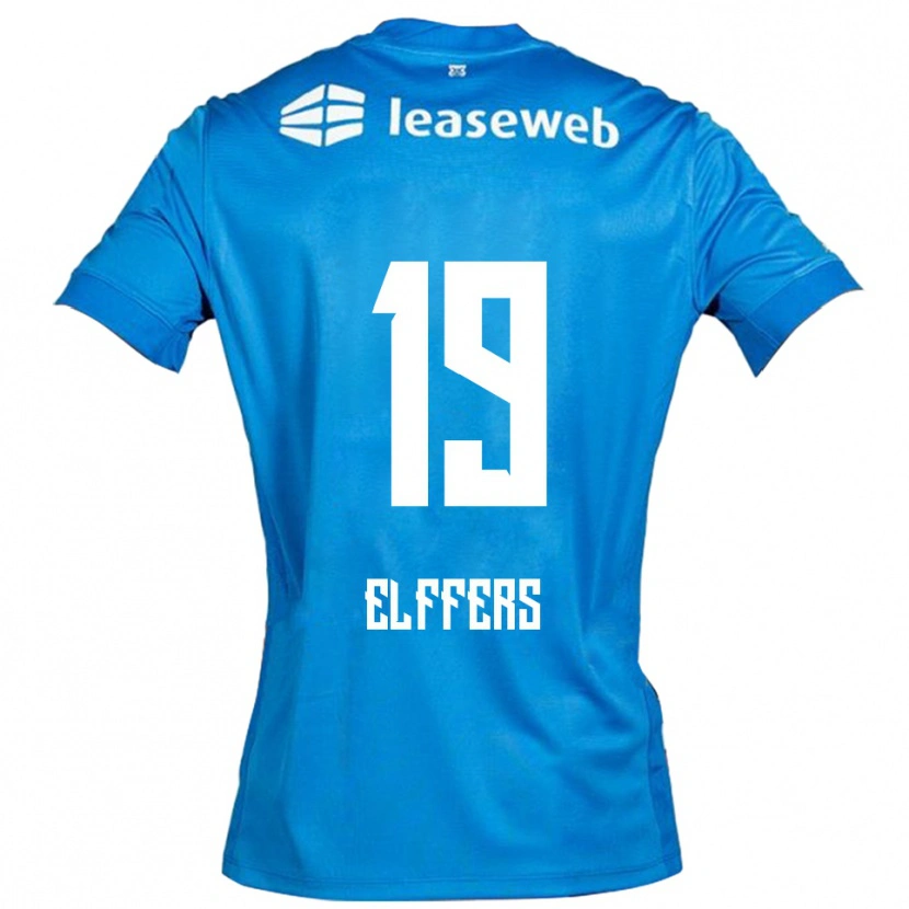 Danxen Kinder Timme Elffers #19 Blau Weiß Auswärtstrikot Trikot 2025/26 T-Shirt Schweiz
