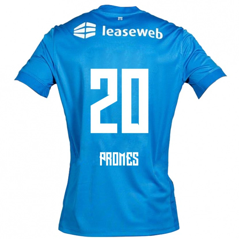 Danxen Kinder Valentino Promes #20 Blau Weiß Auswärtstrikot Trikot 2025/26 T-Shirt Schweiz