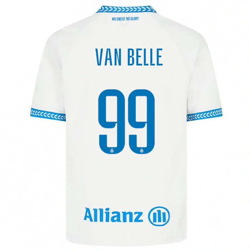 Danxen Kinder Lyndsey Van Belle #99 Blau Weiß Auswärtstrikot Trikot 2025/26 T-Shirt Schweiz
