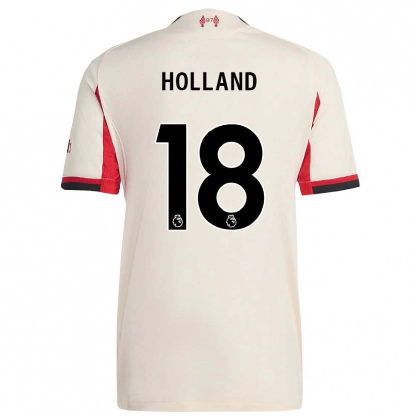 Danxen Kinder Ceri Holland #18 Weiß Schwarz Auswärtstrikot Trikot 2025/26 T-Shirt Schweiz