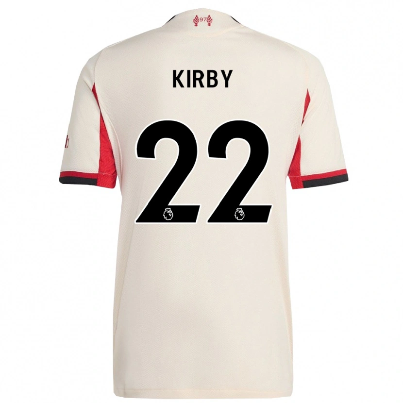 Danxen Kinder Faye Kirby #22 Weiß Schwarz Auswärtstrikot Trikot 2025/26 T-Shirt Schweiz