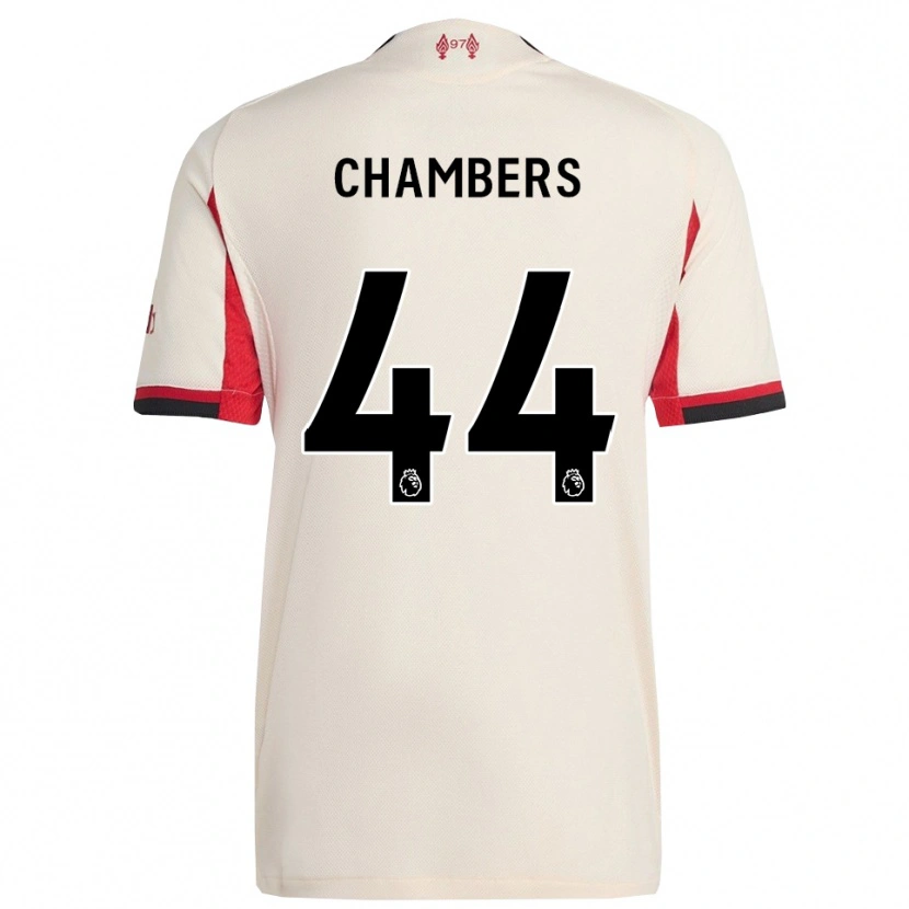 Danxen Kinder Luke Chambers #44 Weiß Schwarz Auswärtstrikot Trikot 2025/26 T-Shirt Schweiz
