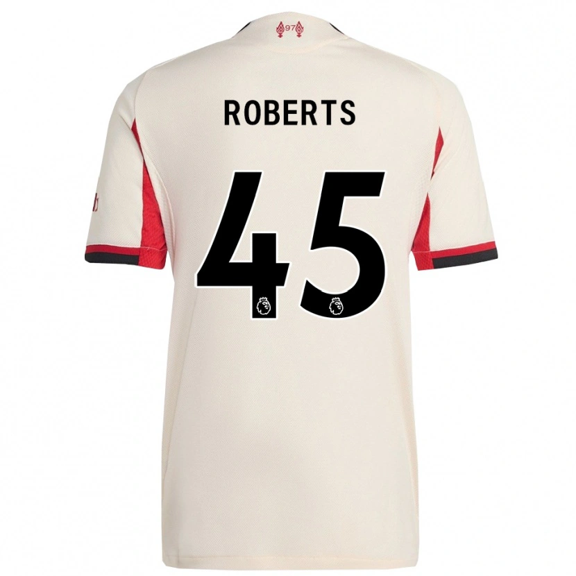 Danxen Kinder Iwan Roberts #45 Weiß Schwarz Auswärtstrikot Trikot 2025/26 T-Shirt Schweiz
