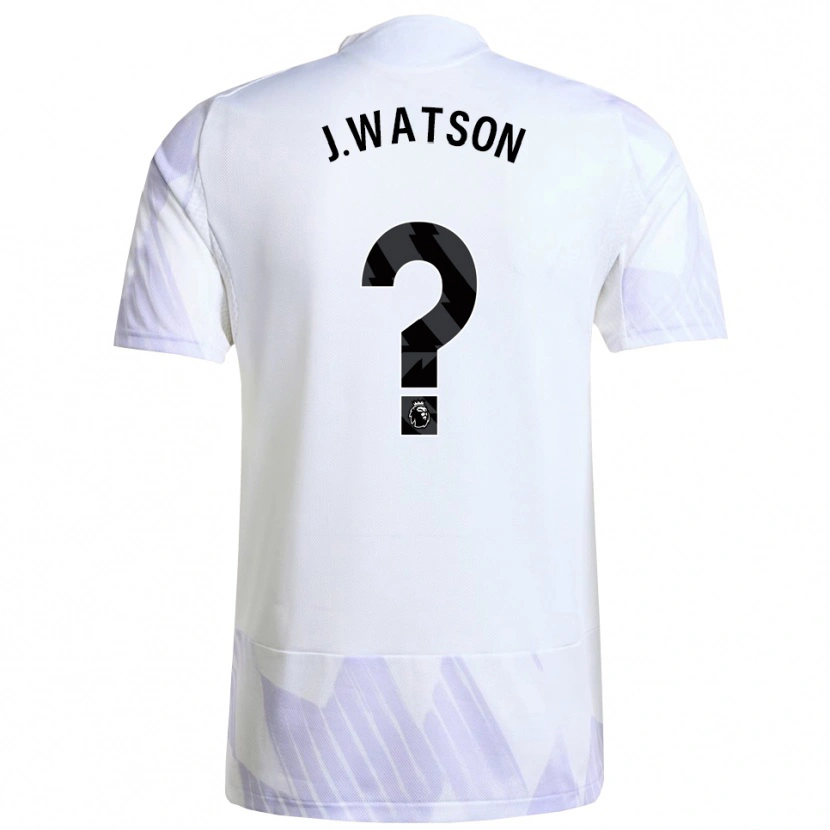 Danxen Kinder Jacob Watson #0 Weiß Lila Lila Auswärtstrikot Trikot 2025/26 T-Shirt Schweiz
