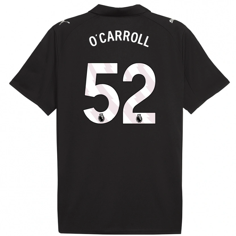 Danxen Kinder Eve O'carroll #52 Schwarz Weiß Auswärtstrikot Trikot 2025/26 T-Shirt Schweiz
