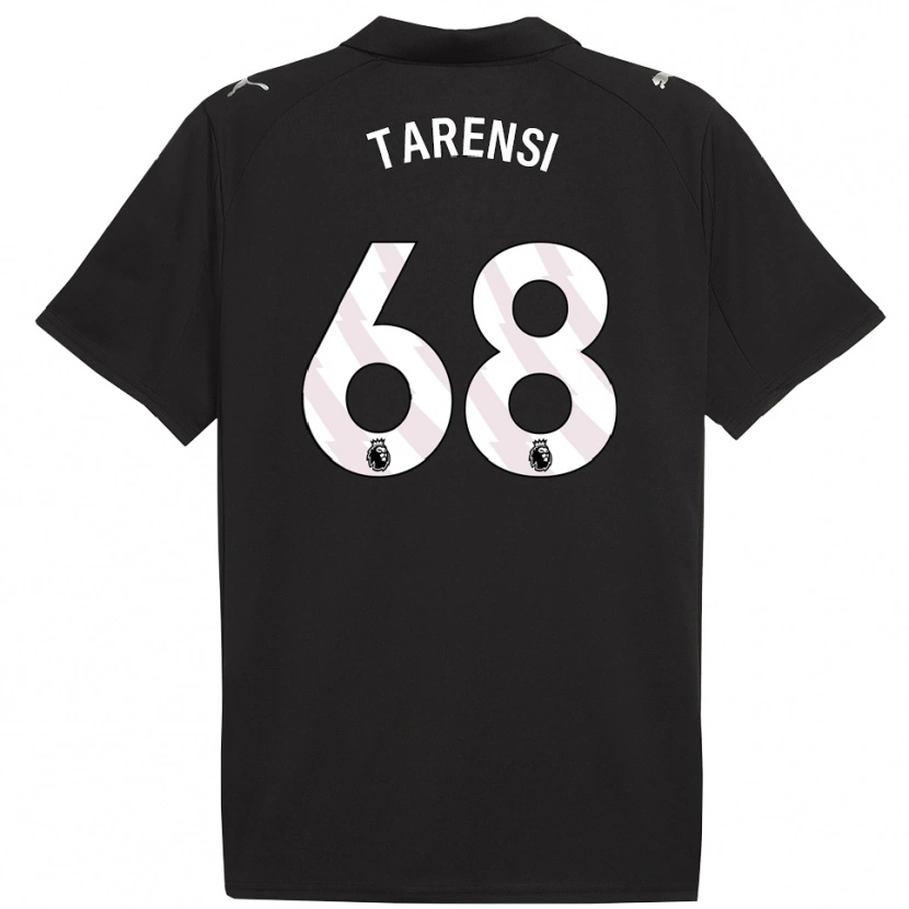 Danxen Kinder Oscar Tarensi #68 Schwarz Weiß Auswärtstrikot Trikot 2025/26 T-Shirt Schweiz