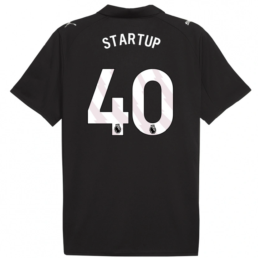 Danxen Kinder Katie Startup #40 Schwarz Weiß Auswärtstrikot Trikot 2025/26 T-Shirt Schweiz