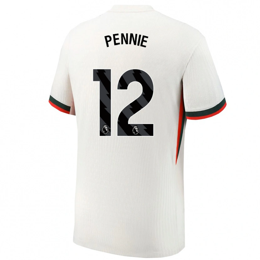 Danxen Kinder Andrew Pennie #12 Weiß Grün Auswärtstrikot Trikot 2025/26 T-Shirt Schweiz