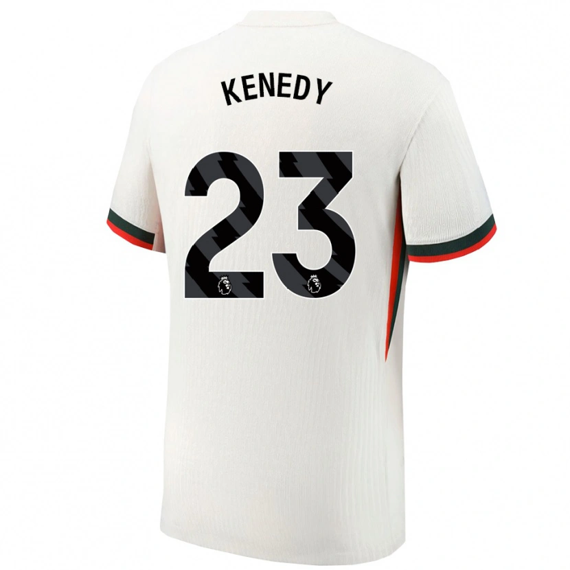 Danxen Kinder Robert Kenedy #23 Weiß Grün Auswärtstrikot Trikot 2025/26 T-Shirt Schweiz