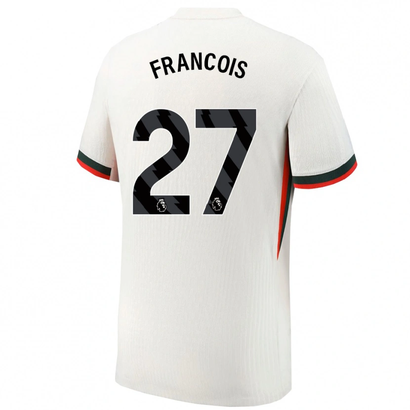 Danxen Kinder Oriane Jean-François #27 Weiß Grün Auswärtstrikot Trikot 2025/26 T-Shirt Schweiz